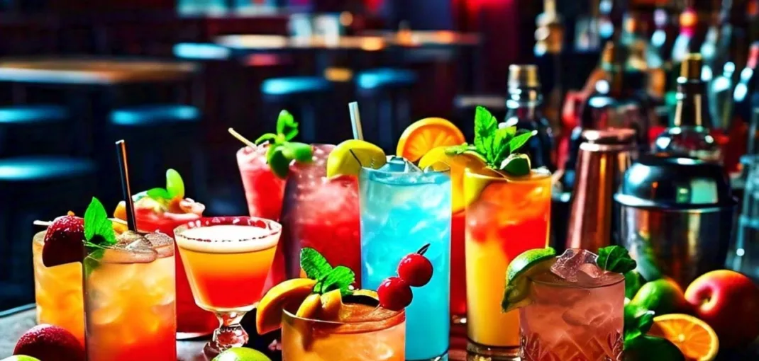 Crafting delicious cocktails